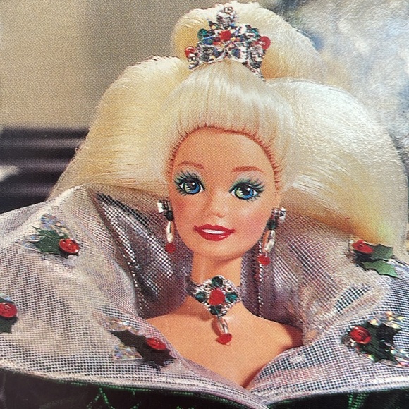 1995 Happy Holidays Barbie MIB - Picture 7 of 16